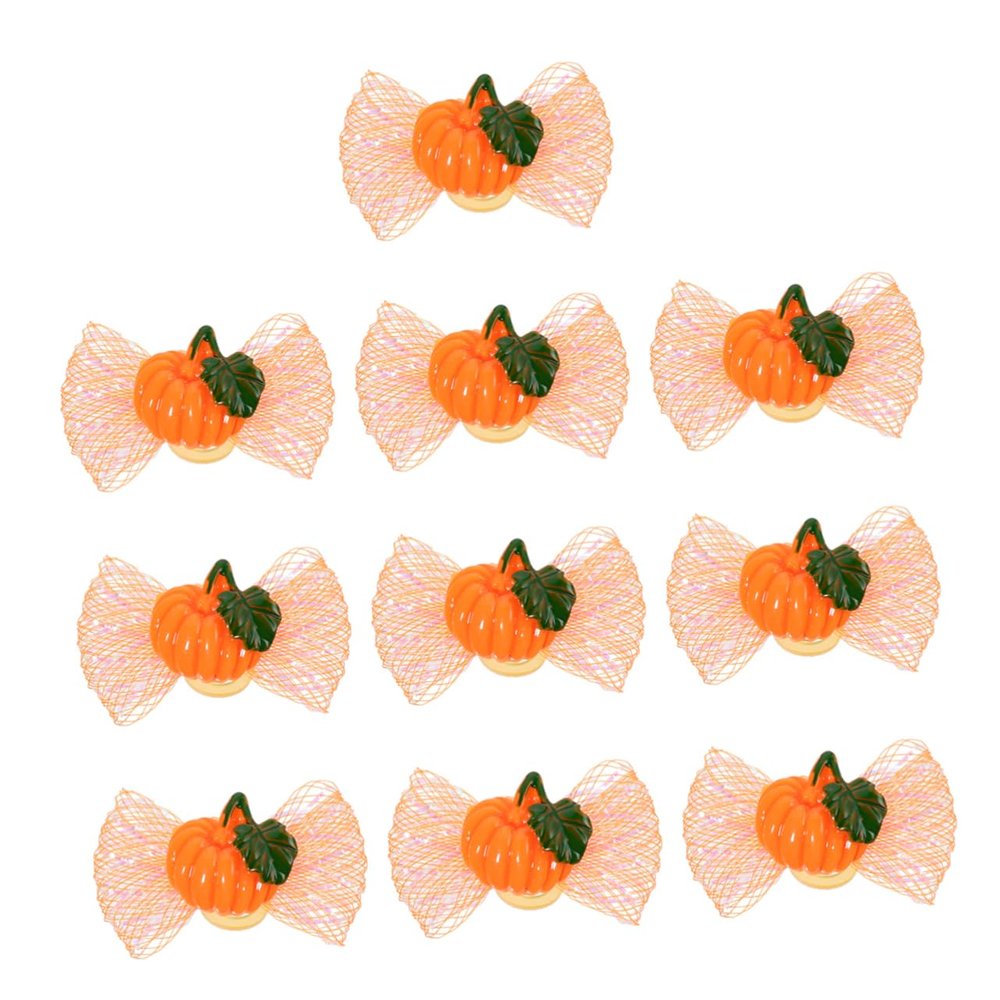 Abaodam 10-Piece Pet Bow Decoration for Halloween