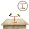 JUMPLAWN Parrot Stand Toy and Bird Perch for Cages view 4
