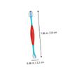 Toyvian Double-Head Pet Toothbrush for Dogs and Cats view 3