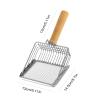 Cat Litter Scooper with Wood Handle view 2