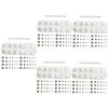 TOVINANNA 5 Sets Flat Nail Rhinestones with Nail Art Pens, DIY Self-Adhesive and Durable view 1
