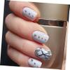 TOVINANNA 5 Sets Flat Nail Rhinestones with Nail Art Pens, DIY Self-Adhesive and Durable view 4