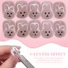Vartegas Cat Eye Magnet Nail Art Set, 4-Piece Rabbit Design view 3