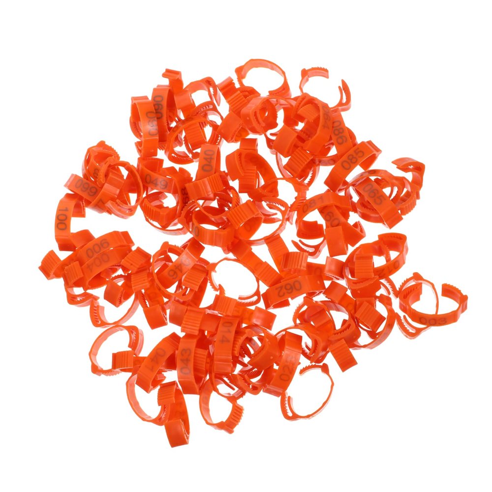 CIYODO 100pcs Poultry Leg Bands