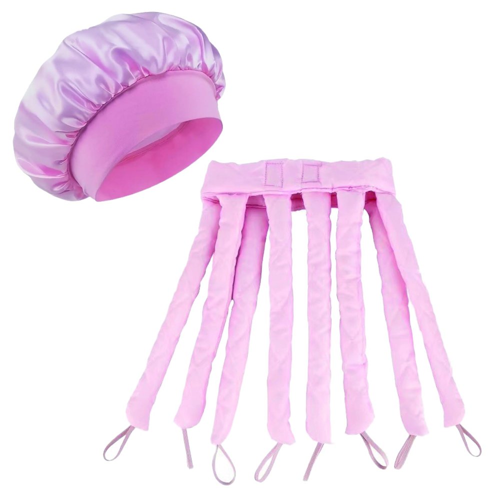 Heatless Curling Headband with 8 Curlers