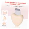 Heart-Shaped Facial Skin Exfoliating Spatula, Stainless Steel and Plastic view 3