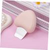 Heart-Shaped Facial Skin Exfoliating Spatula, Stainless Steel and Plastic view 4