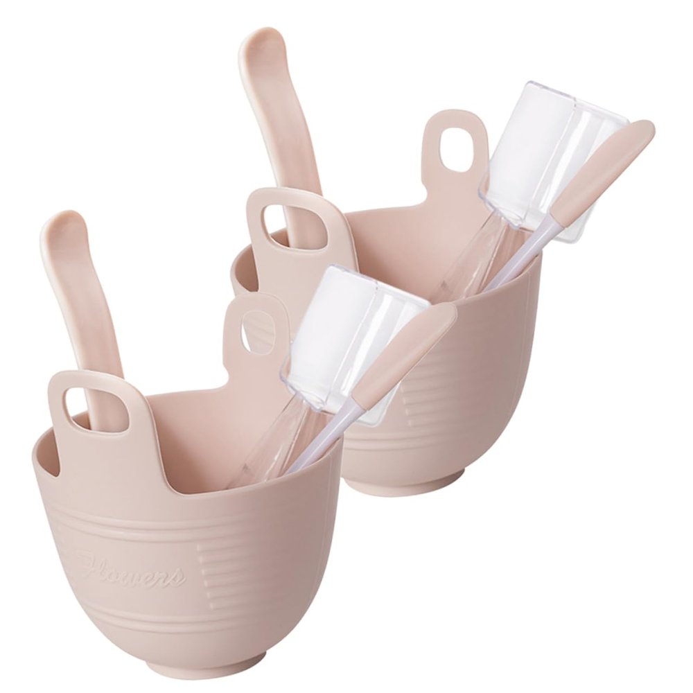 2-Piece Silicone Bowls for DIY Skincare