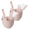 2-Piece Silicone Bowls for DIY Skincare view 1