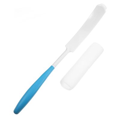 TOVINANNA Long-Handle Shower Brush with Soft Sponge and Mesh
