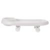 Toddmomy Universal Stroller Snack Tray, White Plastic view 1