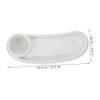 Toddmomy Universal Stroller Snack Tray, White Plastic view 4