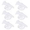 Pack of 6 Reusable Shrimp Feeders with Suction Cup Designs view 1