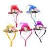Kisangel 5-Piece Funny Bird Hats for Pets with Adjustable Elastic Band, Lightweight Fabric Chicken Hats for Doll Accessories and Photoshoots view 1