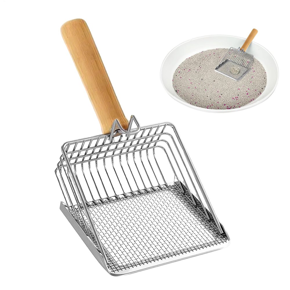Cat Litter Scoop with Ergonomic Handle