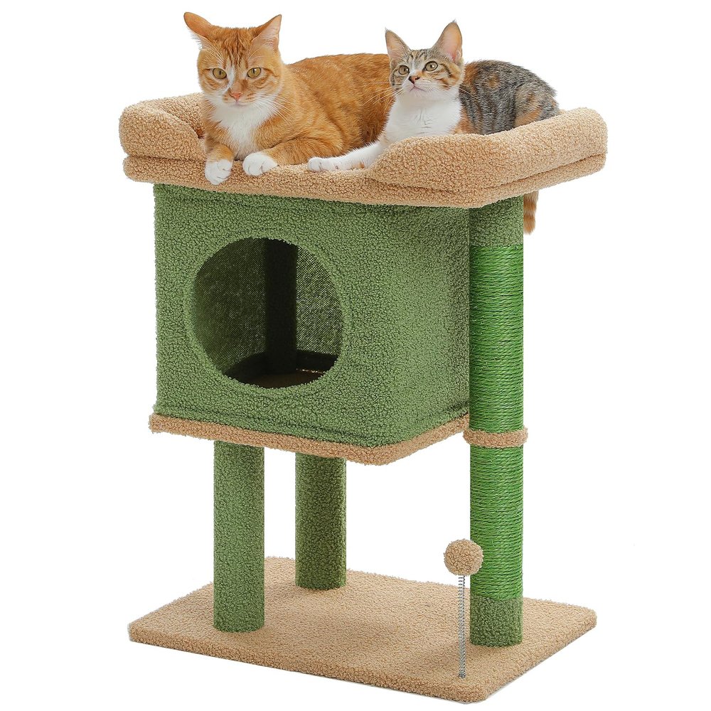 PAWZ Road Indoor Cat Tree - 26" Cactus Cat Tower