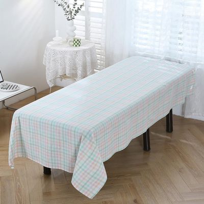 LDLCYCN (N) Green/a 80 × 200 cm Massage Table Sheet, Reusable Spa Table Cover with or without Face Hole, Washable