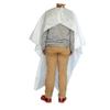 SAFIGLE Lightweight Nylon Haircutting and Perming Cape with Buckle Closure, White view 1