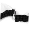 SAFIGLE Lightweight Nylon Haircutting and Perming Cape with Buckle Closure, White view 2