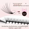 Lunamoon 640-Piece 5D Premade Fan Lashes (5D-0.07-C, 8–15 mm) view 4