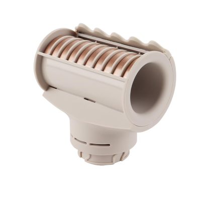 Enwye Hair Dryer Curling Iron Attachment Anti-Frizz Smoothing Nozzle, Gray-White