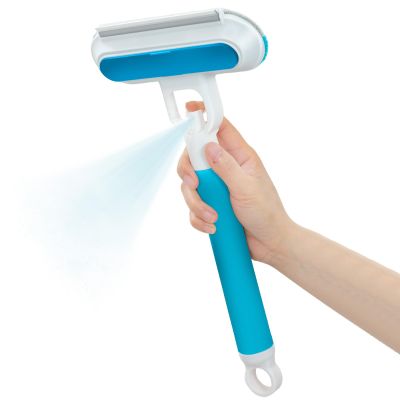Dog Hair Remover Carpet Scraper and Cleaning Brush, Washable, Portable
