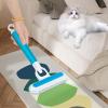Dog Hair Remover Carpet Scraper and Cleaning Brush, Washable, Portable view 3