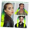 Halloween Theme Party Wig with Braided Extensions view 3