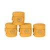 Eskadron Platinum Fleece Bandages Smoky Taupe, Black, Golden Yellow, Soft Rouge, Size: Pony, Color: Golden Yellow view 2