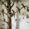 Bird Swing for Budgies - Stainless Steel Chew Bar view 3