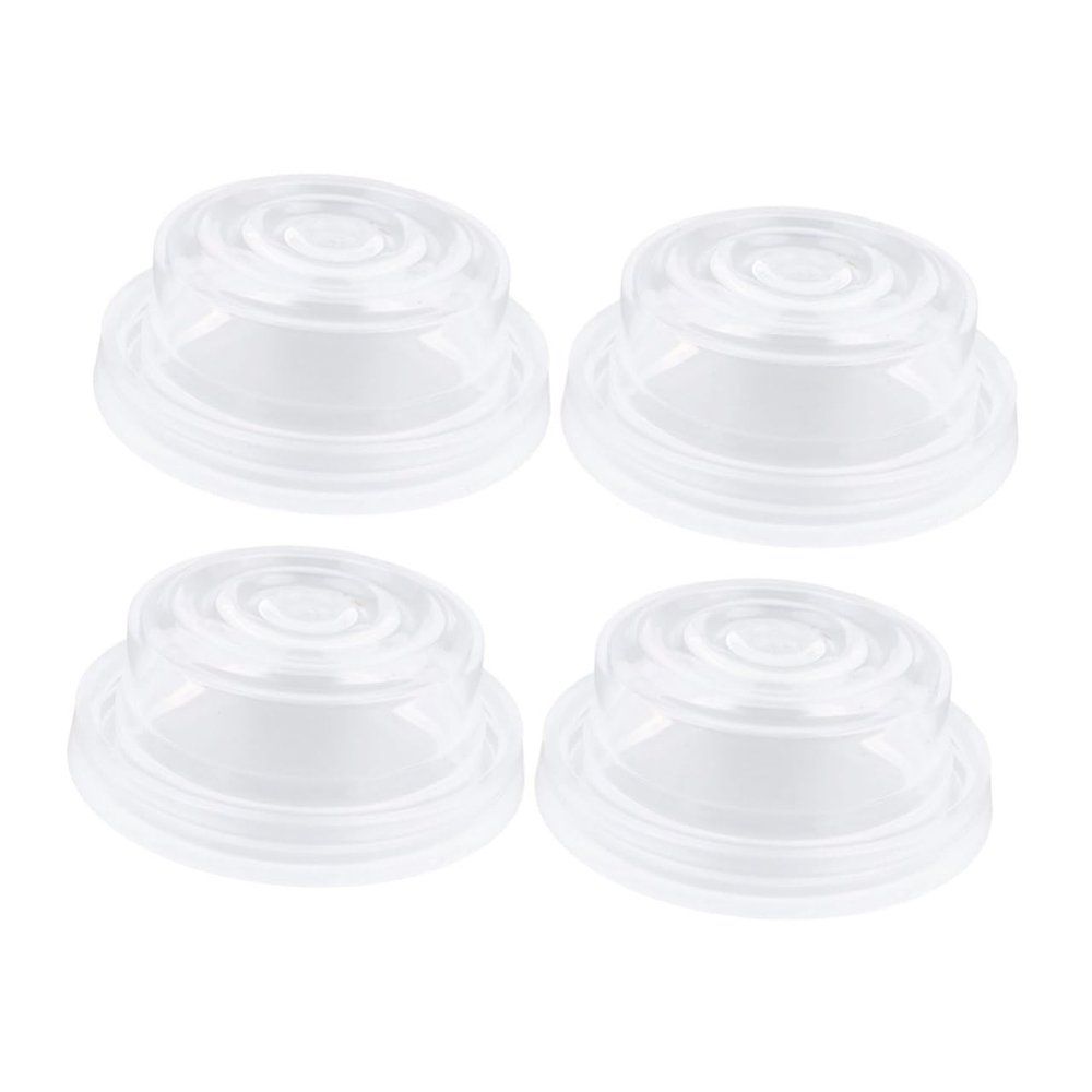 Silicone Manual Breast Pump for Milk Expression, 4-Pack, Portable