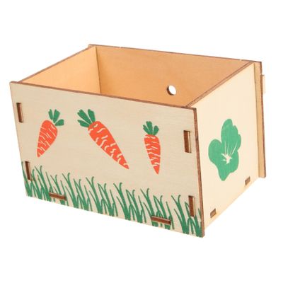 ibasenice Durable Feeding Bowl for Rabbits and Hamsters