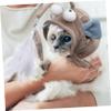 Alasum 2-Pack Cat Toy with Hat Design view 3