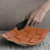 Faux Leather Key Storage Tray with Retaining Function view 3