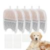 Replacement Filters for Cat Fountains - 5 Filters with Sponges view 1