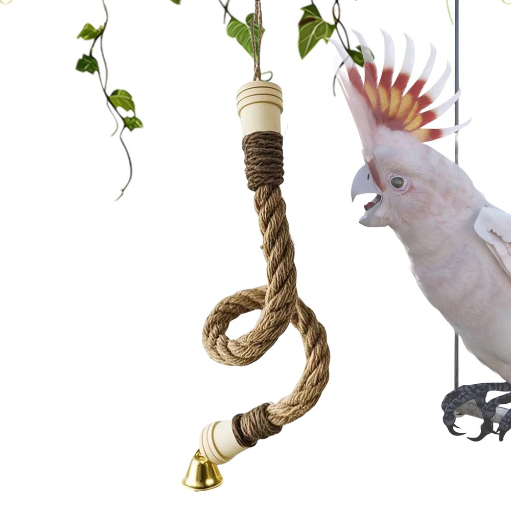 Bird Rope Perch | Climbing Center for Cockatiels
