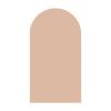Gralara Arch Wall Decal, Pink PVC Geometric Art Sticker view 1