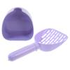 Toyvian Ergonomic Cat Litter Scoop Set with Storage Tray view 1