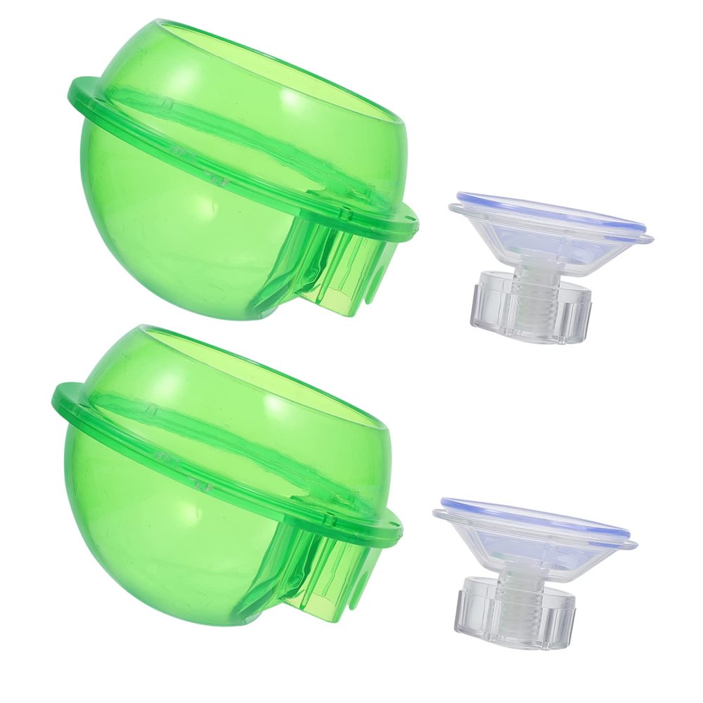 TOYANDONA 2-Pack Reptile Feeder with Adjustable Suction Cup