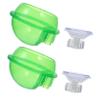 TOYANDONA 2-Pack Reptile Feeder with Adjustable Suction Cup view 1