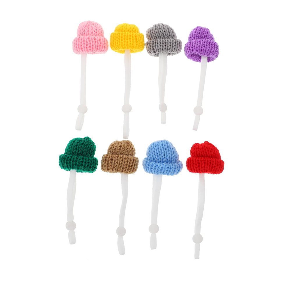 SEWOART 8-Piece Mini Hats for Reptiles