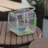 Bird Carrier Box | Portable Bird Cage for Parrots - Foldable Play Area for Parakeets, Cockatiels and Macaws view 3