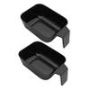 Gogogmee Hair Dye Mixing Bowls, 2 Pieces, PS, Reusable, Black, for Salon and Home Use view 1