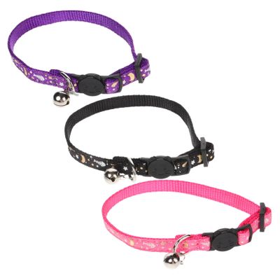 CIYODO 3-Pack Reflective Cat Collars