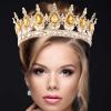 Women's Sparkling Rhinestone Crown Headband view 4