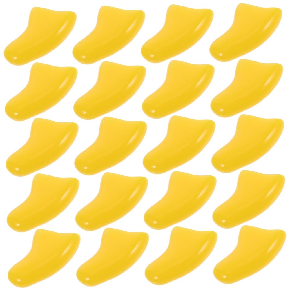 ibasenice 20-Piece Silicone Cat Nail Caps, Soft Claw Protectors for Cat Paws, Furniture and Floors
