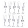 Gogogmee 10-Piece Empty Lip Gloss Tubes, Wine Glass Design view 1