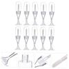 Gogogmee 10-Piece Empty Lip Gloss Tubes, Wine Glass Design view 3