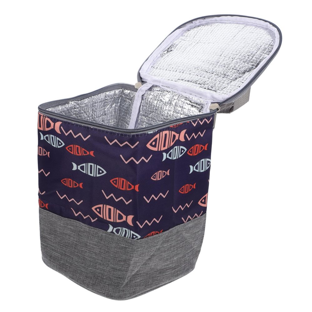 Sosoport Portable Insulated Baby Bottle Bag with Oxford Aluminum Foil