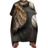 Retro Baseball Barber Cape, Antistatic Haircutting Cape view 1